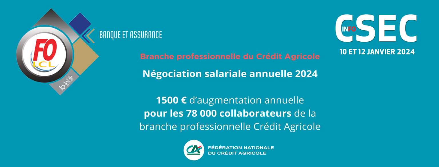 CSEC des 10 et 12 janvier 2024 – FO-LCL
